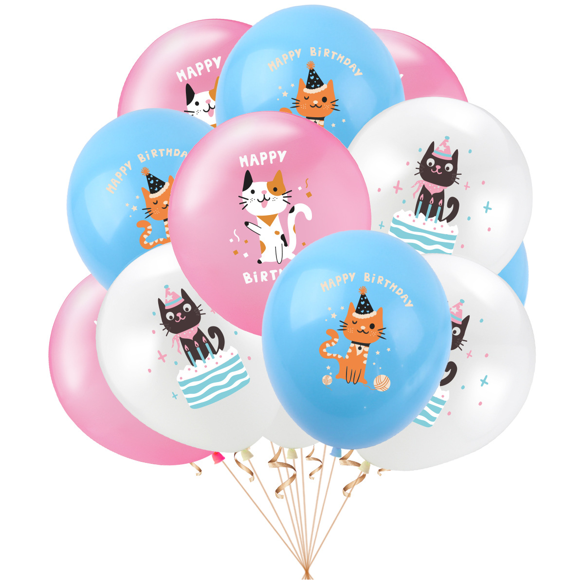 Pet Supplies App - 12 zoll Cartoon Hund Katze Latex