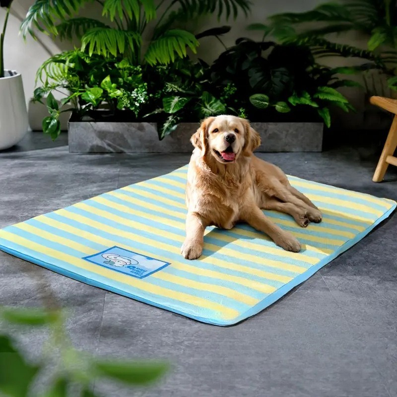 Pet Supplies Dog Wash - Frühlings- und Sommer-Kühlmatte für Haustiere, Hunde-Kühlunterlage,
