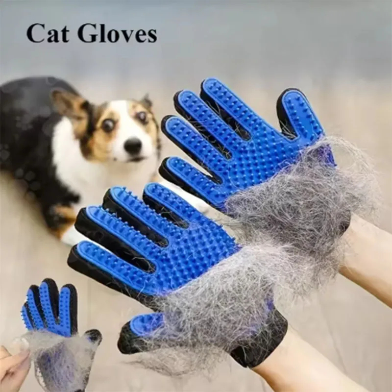 Pet Supplies App - Tierhaar-Handschuhkamm für Hunde und Katzen, Fellpflege-