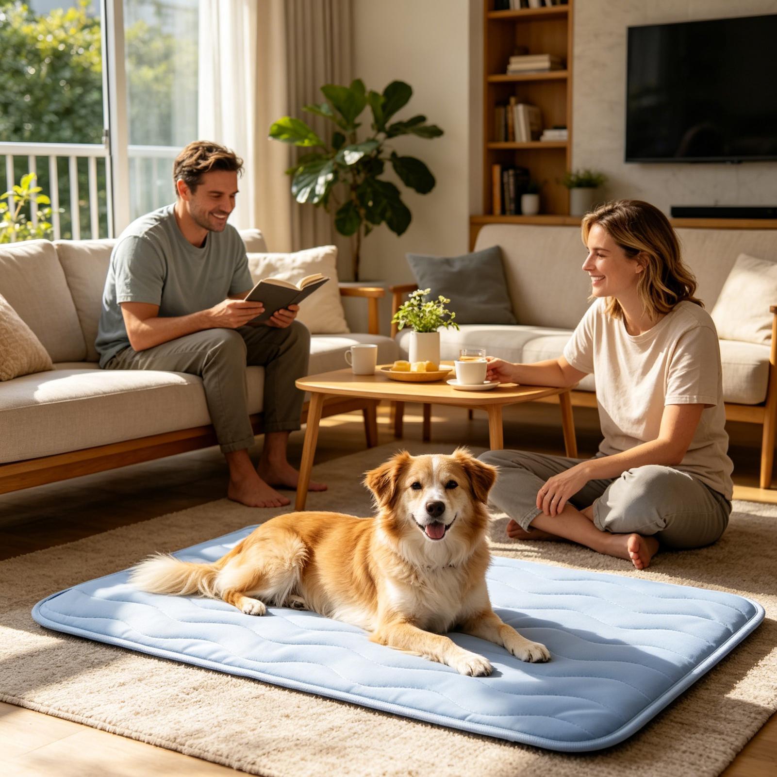 Pet Supplies Dog Wash - Hundekühlmatte Sommer Haustier-Kühlbett für Hunde Haustierzubehör