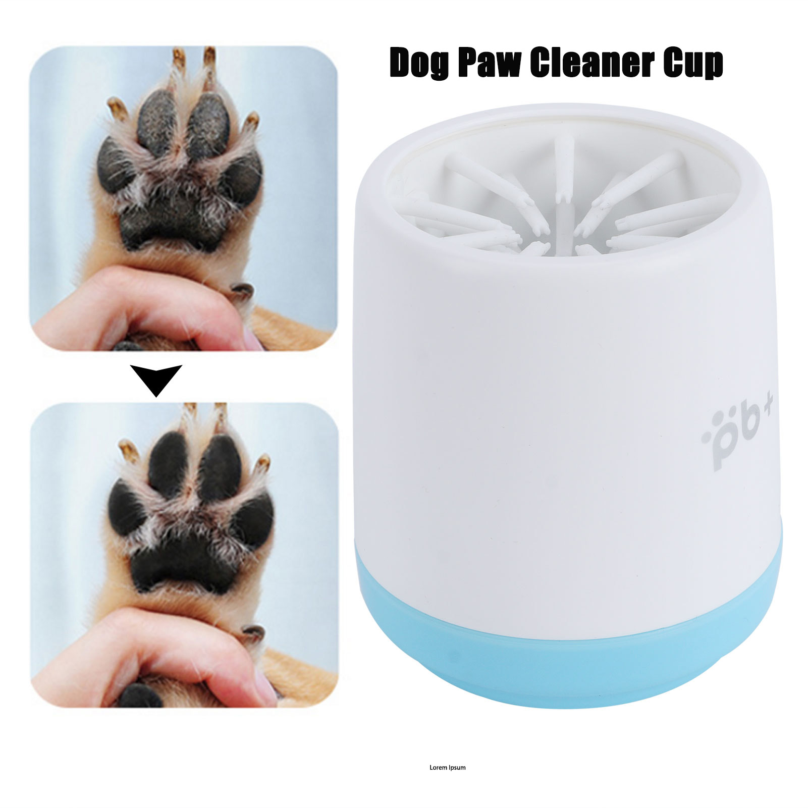 Dog Paw Cleaner - Hunde pfote Reiniger Tasse weiche Silikon