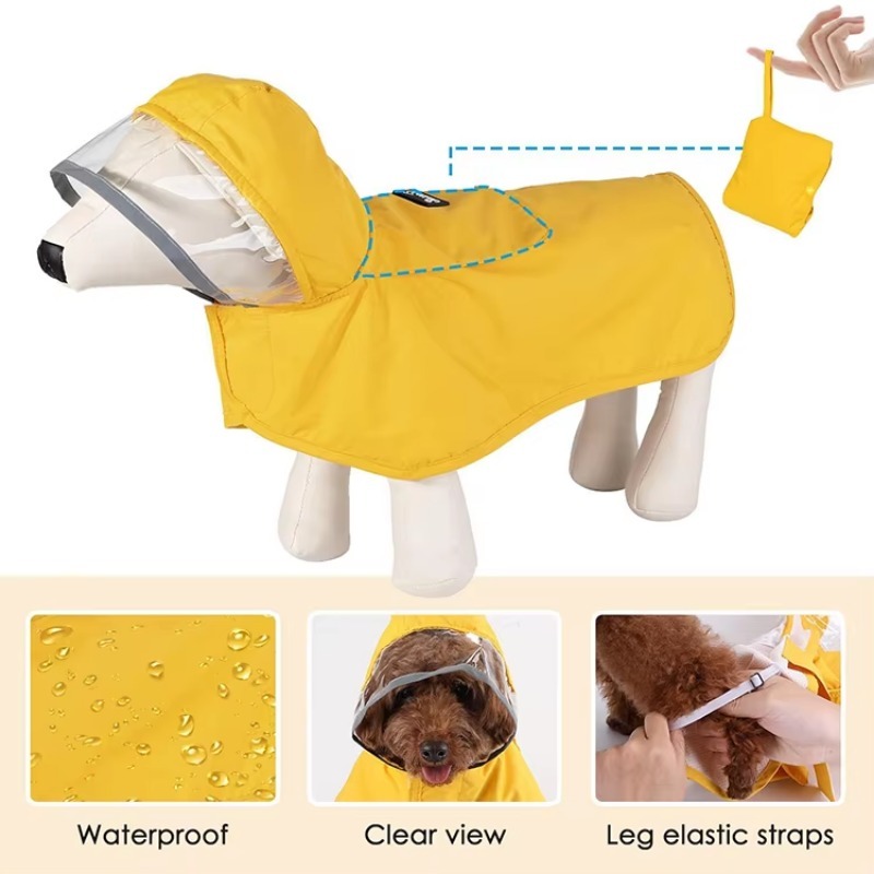 Individuell Bedruckter Reflekt – Dog Raincoat Bewertung und Preis