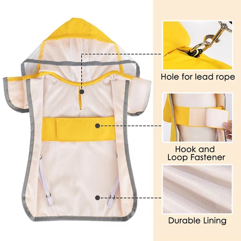 Individuell Bedruckter Reflekt – Dog Raincoat Bewertung und Preis
