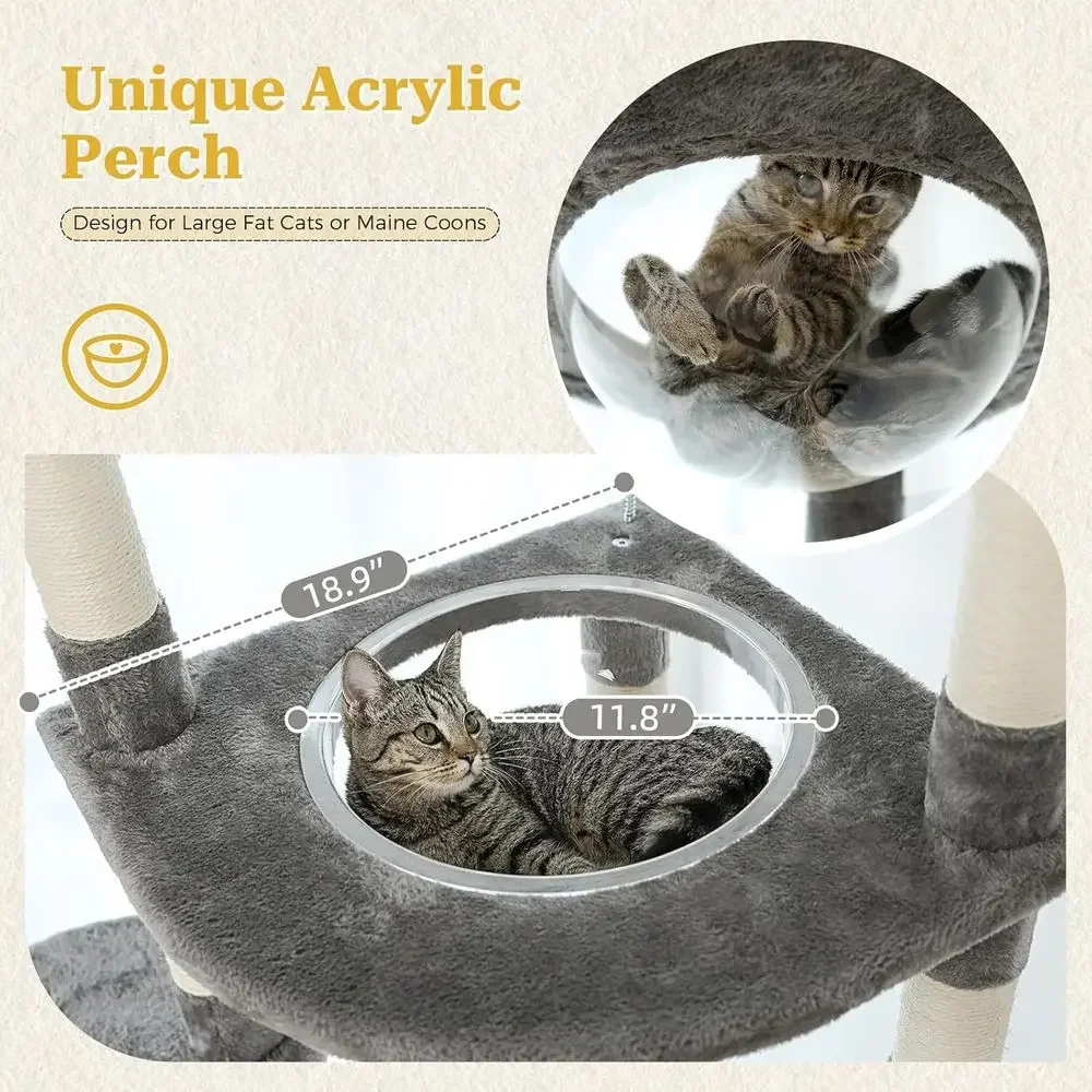 Höhenverstellbarer Katzenturm: – Cat Scratching Post Bewertung und Preis