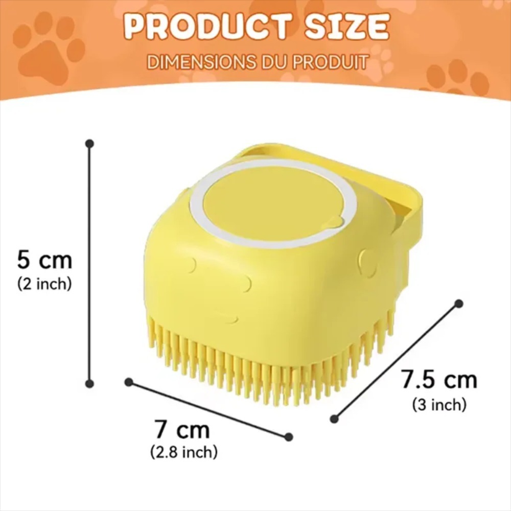 Silikon-Bademassagebürste Mult – Pet Supplies App Bewertung und Preis