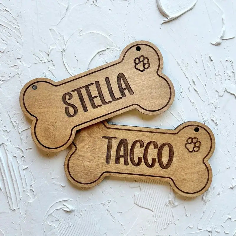 5 Stück Personalisierte Holz-H – Pet Supplies Delivery Bewertung und Preis