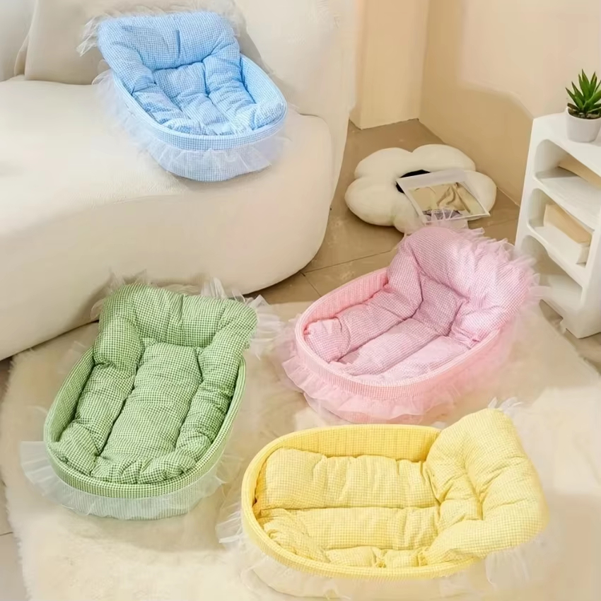 Macaron-Hundebett, Haustierkor – Pet Supplies Dog Wash Bewertung und Preis
