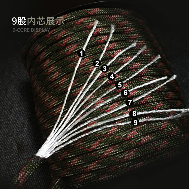 50/100 m 550 Militär Paracord  – Dog Raincoat Bewertung und Preis